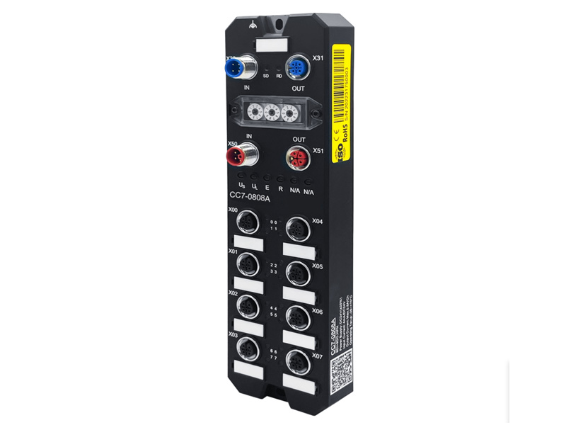 8-channel digital input and output module