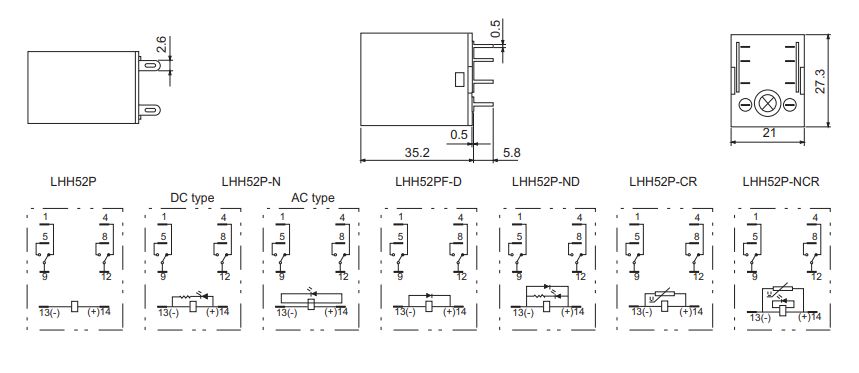 sch-lhh52p connecting diagram