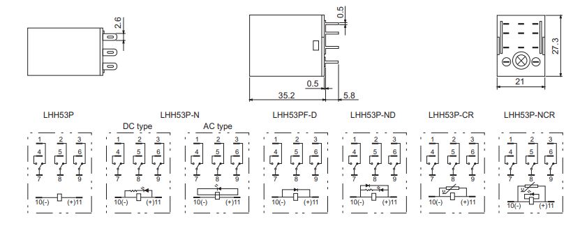 SCH-LHH53P connecting diagram