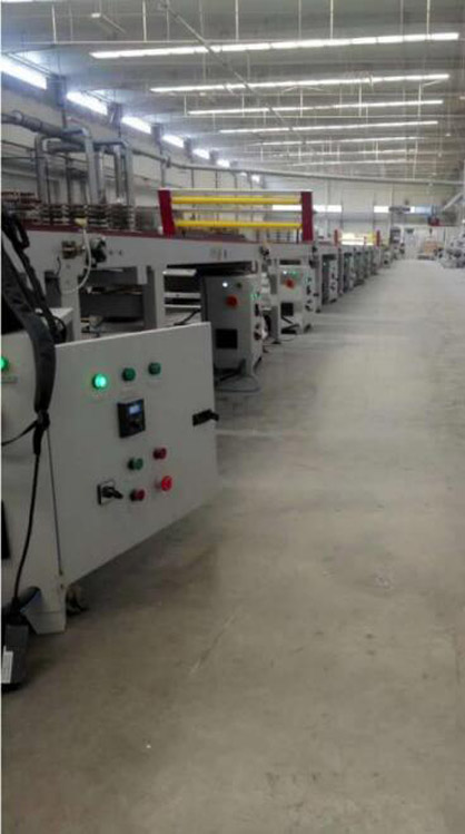 Schwahr PLC application in UV coating production bus control
